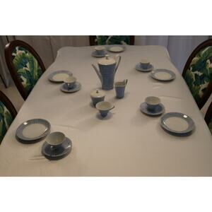 WUNSIEDEL BAVARIA PORCELAIN TEA SET 19 pieces